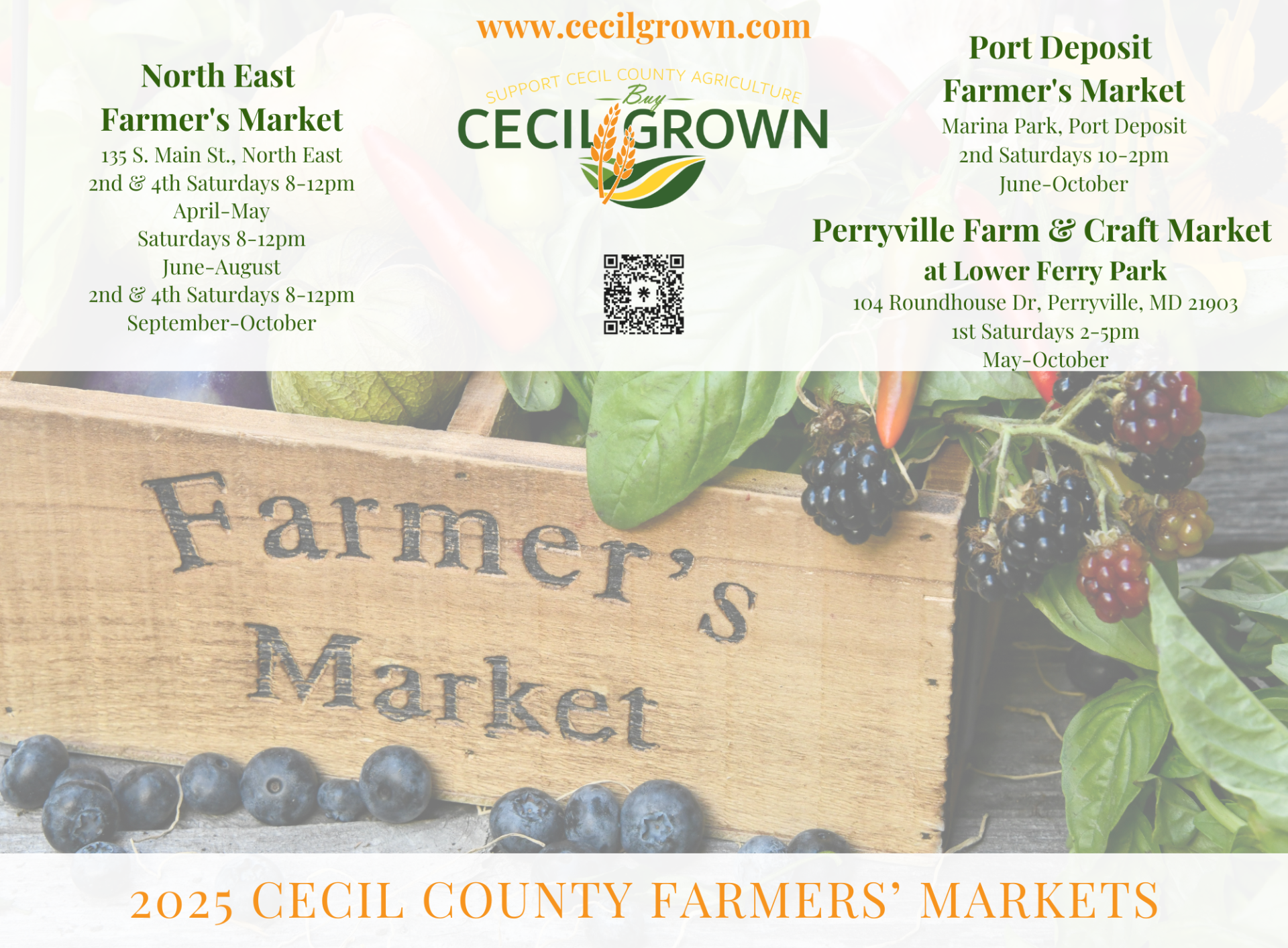 2025CC Farmers' Markets