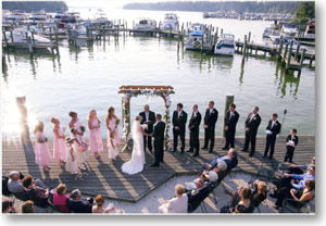 Wedding at the water