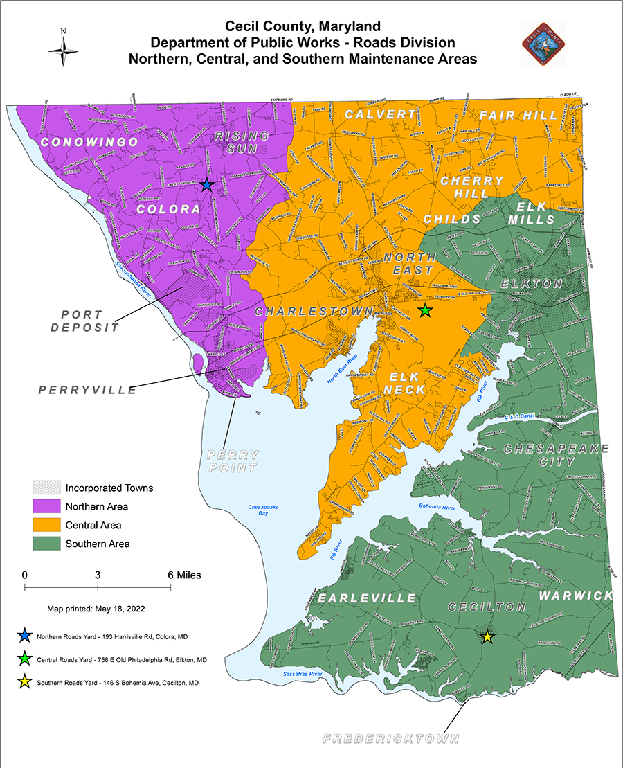 Area Map Roads 2022 0518